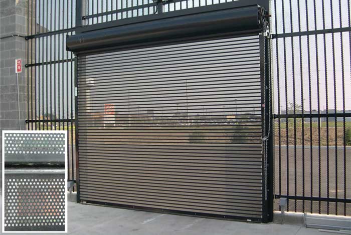 Punched Steel Roller Shutters